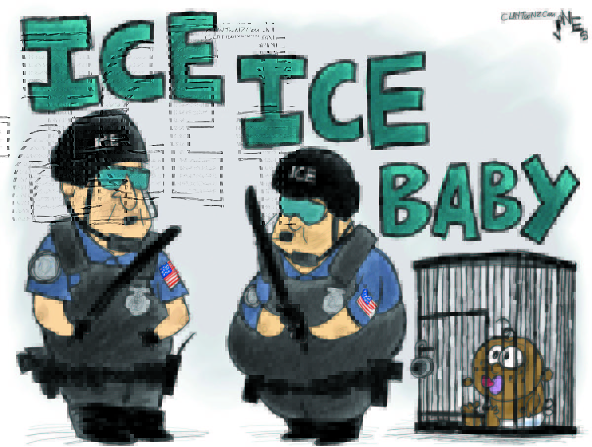 Cartoon: "Ice Ice Baby"