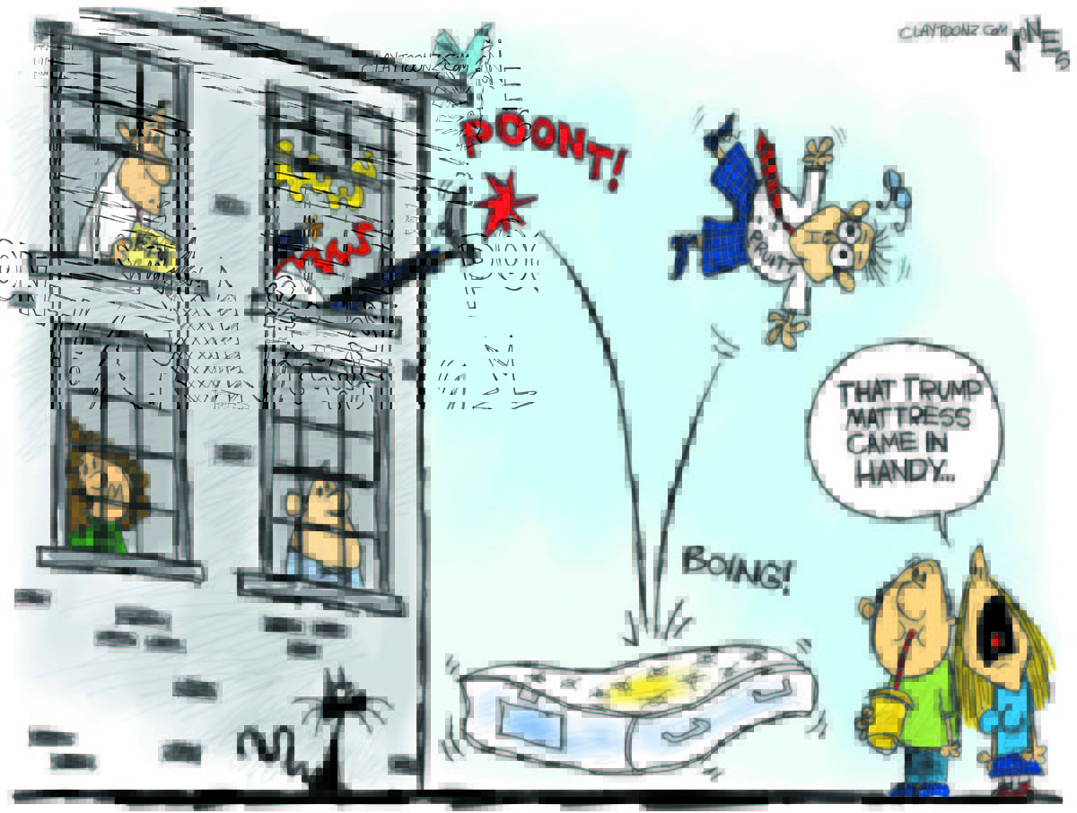 Cartoon: "Pruitt Gets Bounced"