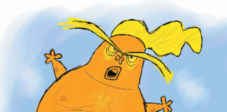 Cartoon: “Trump Baby” Cartoon: "Trump Baby"
