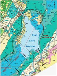 Our Geological Wonderland: Quail Lake and the Virgin Anticline