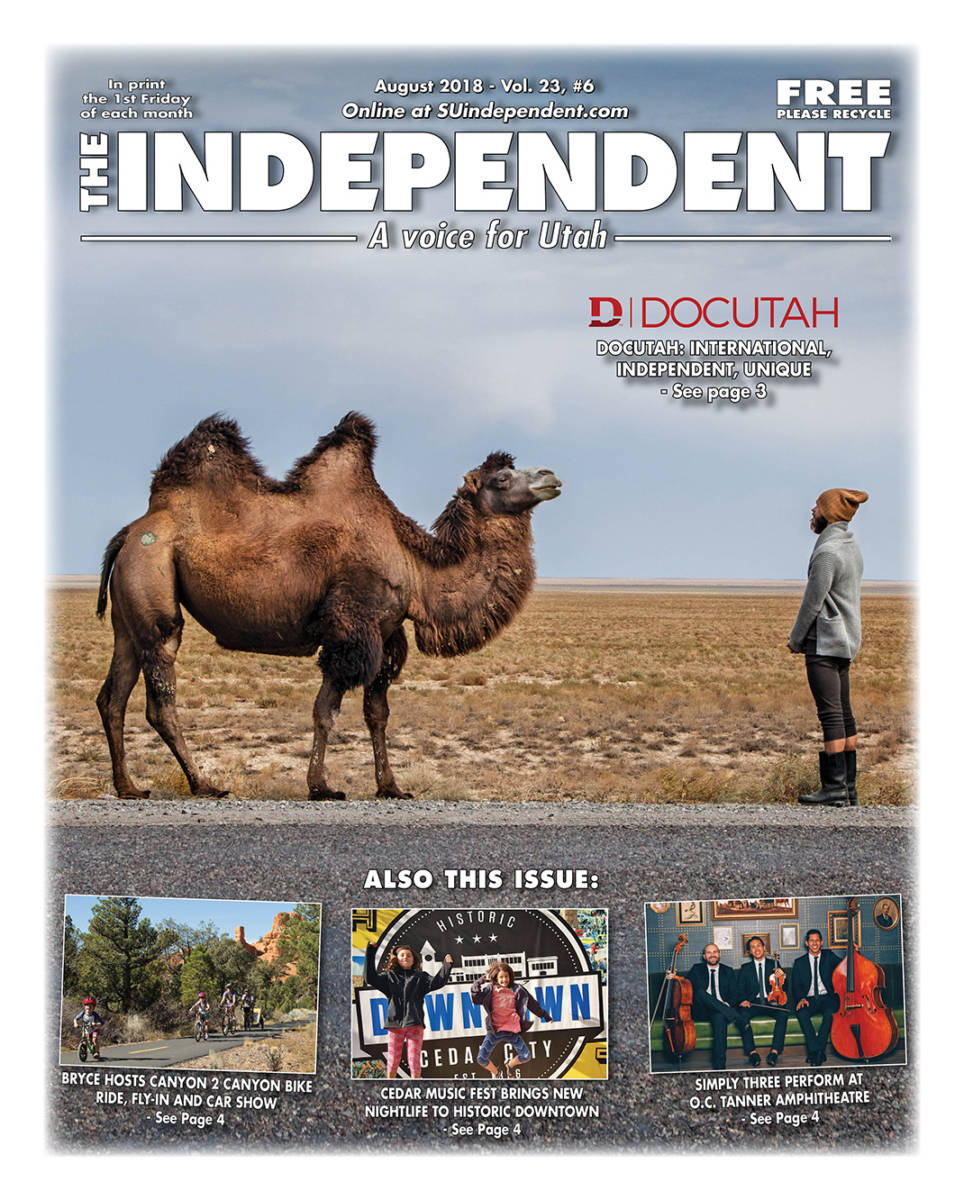 The Independent August 2018 (PDF) featuring DOCUTAH