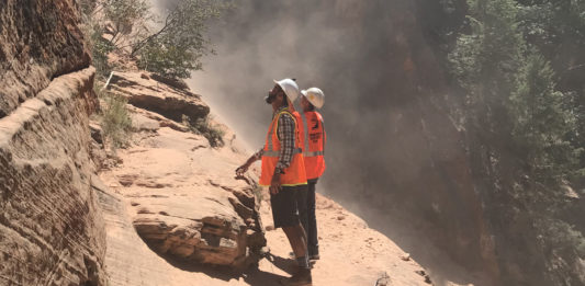 Zion National Park's Hidden Canyon Trail closed