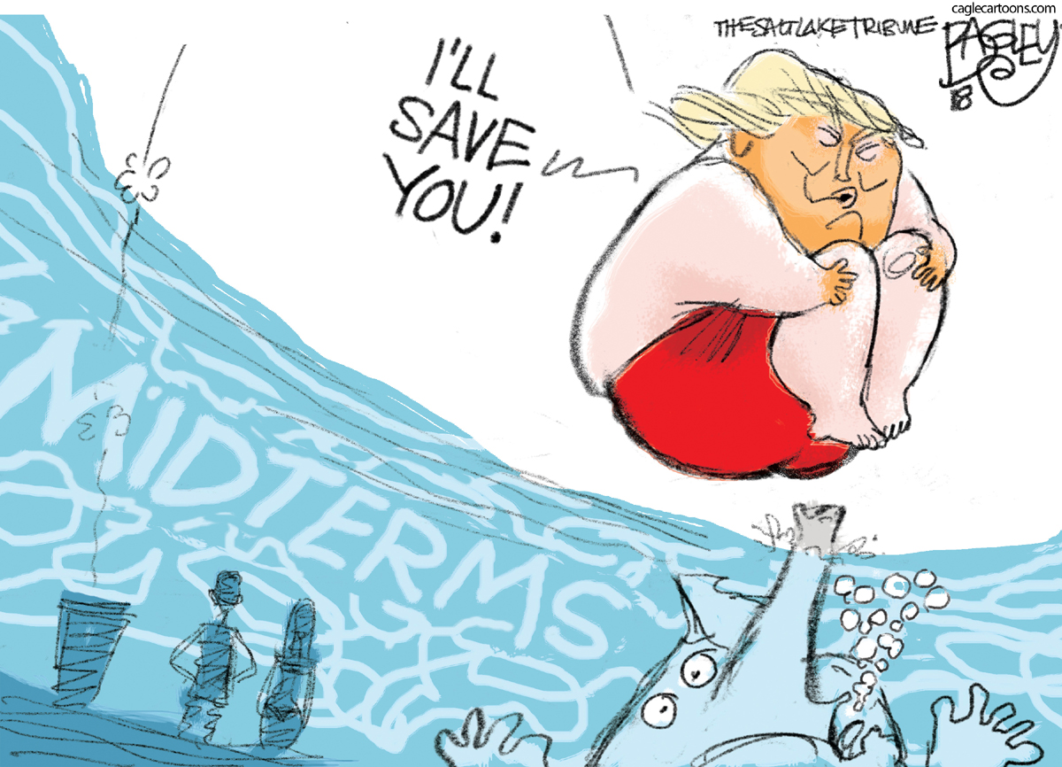 Saviour Trump by Pat Bagley