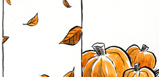 Fall Colors, fall, autumn, road construction, highways, orange, leaf, leaves, pumpkins, halloween