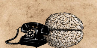 Smartphone brain evolution Smartphone brain evolution, Osama Hajjaj, smartphone, brain, evolution, technology