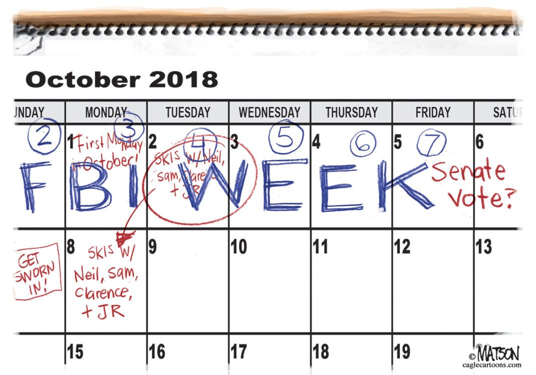 Current Kavanaugh Calendar The Independent News Events Opinion More