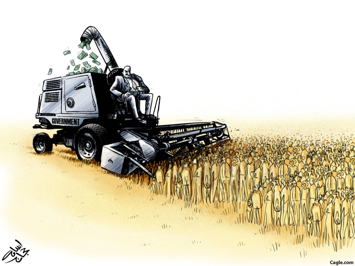 People's and governments, Osama Hajjaj, southern Utah, Utah, St. George, The Independent, Peoples,governments,tax,corruption;Harvest;Wheat
