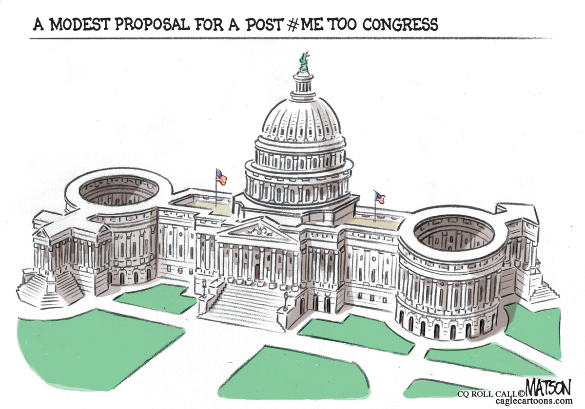 Modest Proposal for a Post #MeToo Congress, RJ Matson, Modest Proposal for a Post Me Too Congress, Modest, Proposal, Me, Too, Congress, Women, Men, Vote, Capitol, Building, Legislature, Sex, Sexes