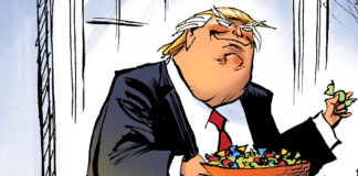 Trump or Treat Trump or Treat, Nate Beeler, southern Utah, Utah, St. George, The Independent, donald trump, halloween, president, holiday, trick or treat, children, kids, lawyer, nda, nondisclosure agreement, politics, white house, costume