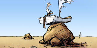 Midterm Polls Midterm Polls, Nate Beeler, southern Utah, Utah, St. George, The Independent, politics, polling, poll, pollster, blue wave, red wave, wave, election, midterms, 2018, boat, desert