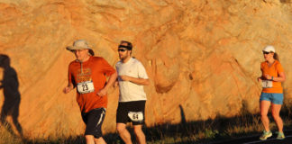 Escalante Canyon Marathon the earliest qualifying race for the Boston Marathon The Escalante Canyons marathon and half-marathon races are USA Track and Field certified courses, and the race record is acceptable for national ranking.
