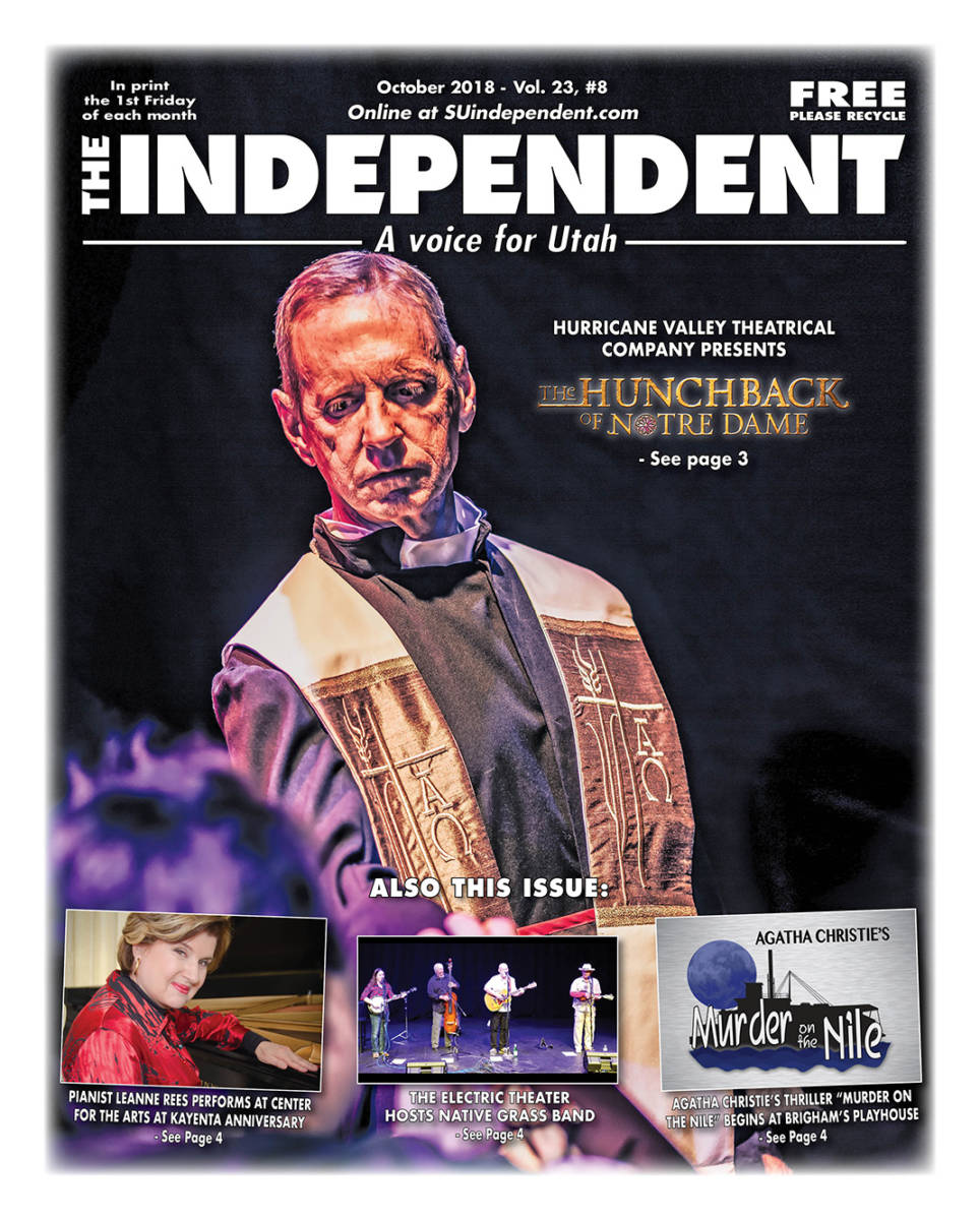The Independent October 2018 PDF featuring Hurricane Valley Theater