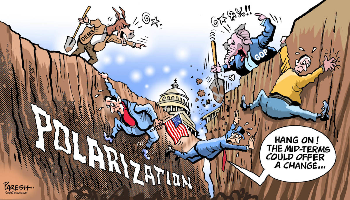 US Mid-term polls, Paresh Nath, southern Utah, Utah, St, George, The Independent, USA,mid-term polls,November 6,GOP,Democrats,polarization,poll campaign,America divided,digging earth,change in mid-term,voters caught in cracks,toxic federal politics