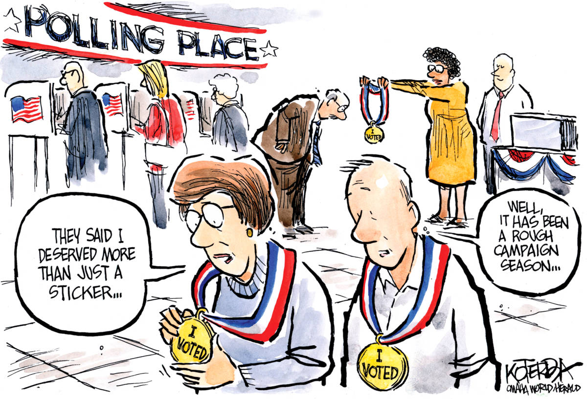 And the winner is..., Jeff Koterba, southern Utah, Utah, St. George, The Independent, election 2018,voting,campaign,medal,award,voters