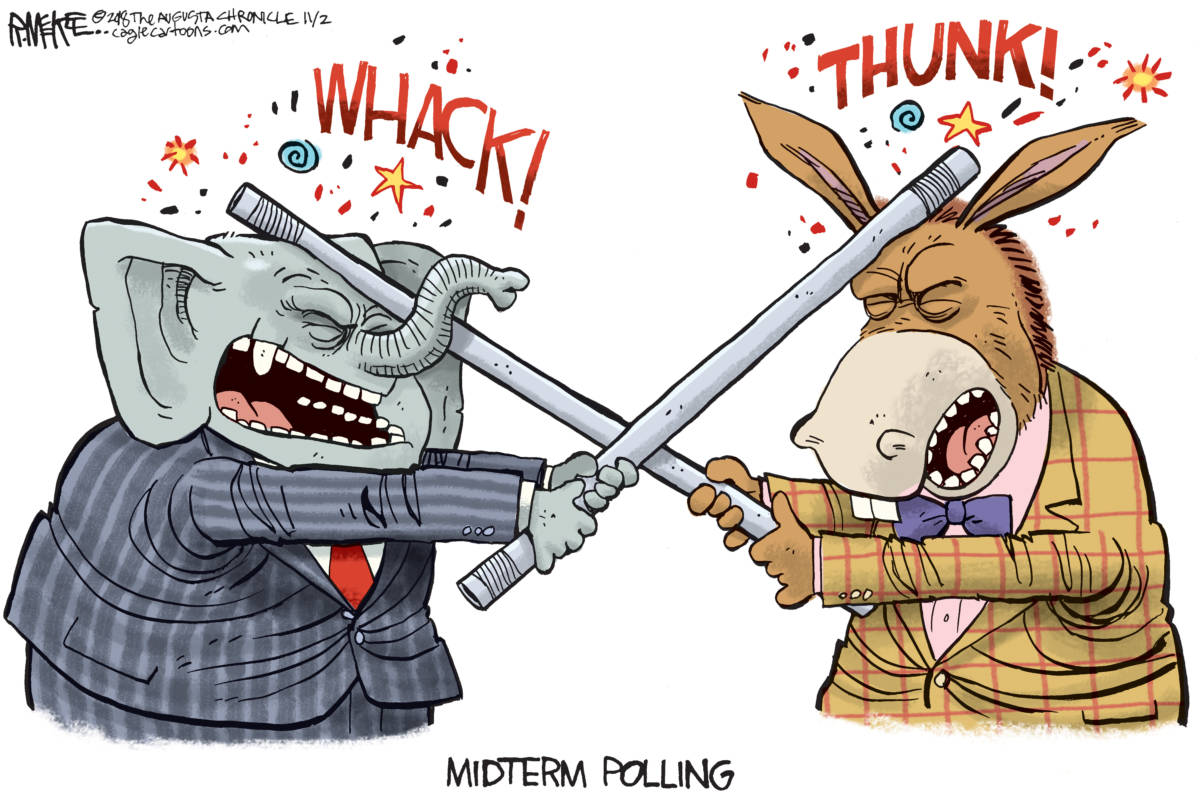 Midterm Polling, Rick McKee, southern Utah, Utah, St. George, The Independent, midterm, elections, Trump, Democrats, Republicans, polling, polls