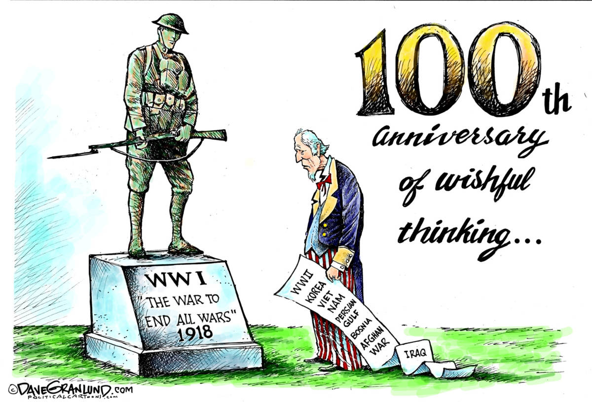 WWI 100th end Anniversary, Dave Granlund, southern Utah, Utah, St. George, The Independent, war, world war, usa, uncle sam, tribute, battles, conflict, 1918, 2018, one hundred, century