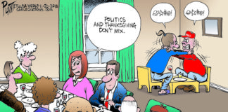 Thanksgiving and politics Thanksgiving and politics, Bruce Plante, southern Utah, Utah, St. George, The Independent, Thanksgiving and politics; liberals vresus conservatives; Democrats versus Republicans; President Donald J Trump; partisanship; political discourse;