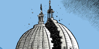 A divided Congress A divided Congress, Patrick Chappatte, southern Utah, Utah, St. George, The Independent,