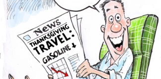 Thanksgiving 2018 gas prices Thanksgiving 2018 gas prices, Dave Granlund, southern Utah, Utah, St. George, The Independent, gasoline, travel, families, road, highways, turkey day, pumps, low, prices, lower, fuel, cars, vehicles