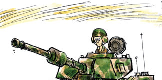 Troops at the Unready Troops at the Unready, Jeff Koterba, southern Utah, Utah, St. George, The Independent, Koterba, military, readiness, congress, Russia, China, Europe, soldier, war