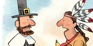 Thanksgiving Deal Thanksgiving Deal, Rick McKee, southern Utah, Utah, St. George, The Independent, Thanksgiving, Elizabeth Warren, Pilgrims, Native Americans, Indians, 888