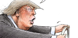 Not a turkey but close enough Not a turkey but close enough, Adam Zyglis, southern Utah, Utah, St. George, The Independent, trump, mbs, mohammed bin salman, saudi arabia, journalist, killed washington post, khashoggi, turkey, pardon, middle east, human rights, crown prince