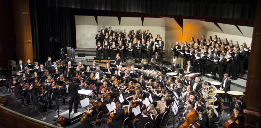 Southern Utah University’s music department will present a concert titled “We Make Joy” Dec. 7 at 7:30 p.m. in the Heritage Center Theater in Cedar City.