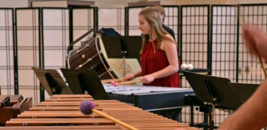 The SUU Percussion Ensemble will perform an exciting science fiction-themed concert for the community under the direction of Dr. Lynn Vartan.