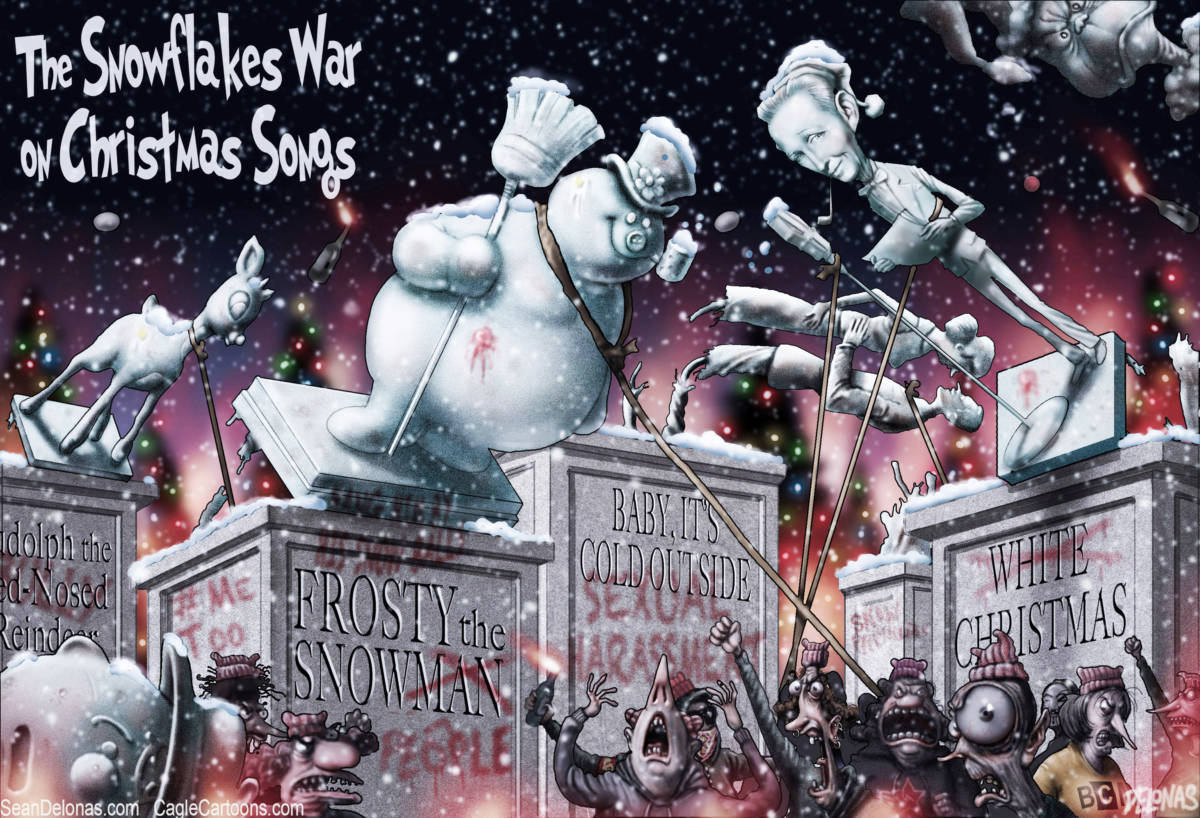 PC Christmas Songs, Sean Delonas, southern Utah, Utah, St. George, The Independent, PC Political Correctness,Xmas,Christmas songs,888,Baby,Its Cold Outside,feminists,music,war on Christmas