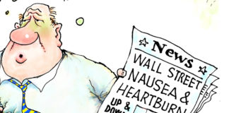 Investor heartburn Investor heartburn, Dave Granlund, southern Utah, Utah, St. George, The Independent, dow jones, bonds, investments, shares, losses, volatile,