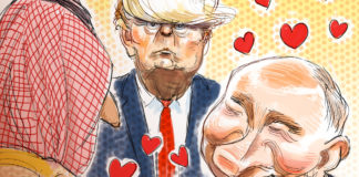 Oh Vlad Oh Vlad, Ed Wexler, southern Utah, Utah, St. George, The Independent, trump, mbs, putin, g20, hifive, bromance, cancelmeeting, argentina