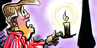 Christmas Chief of Staff Christmas Chief of Staff, Milt Priggee, southern Utah, Utah, St. George, The Independent, Chief of Staff, White House, Trump administration, job, scandals