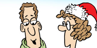 He sees you when you’re sleeping, he knows when you’re awake