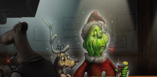 Grinch Democrats Grinch Democrats, Sean Delonas, southern Utah, Utah, St. George, The Independent, Christmas, Grinch, Democrats, Funding for Wall, Politics,
