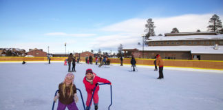 Ruby’s Inn starts winter season with outdoor ice skating, New Year’s Eve party Ruby's Inn announced the opening of its ice-skating rink. The celebration will continue with a special Christmas buffet and a New Year's Eve party.
