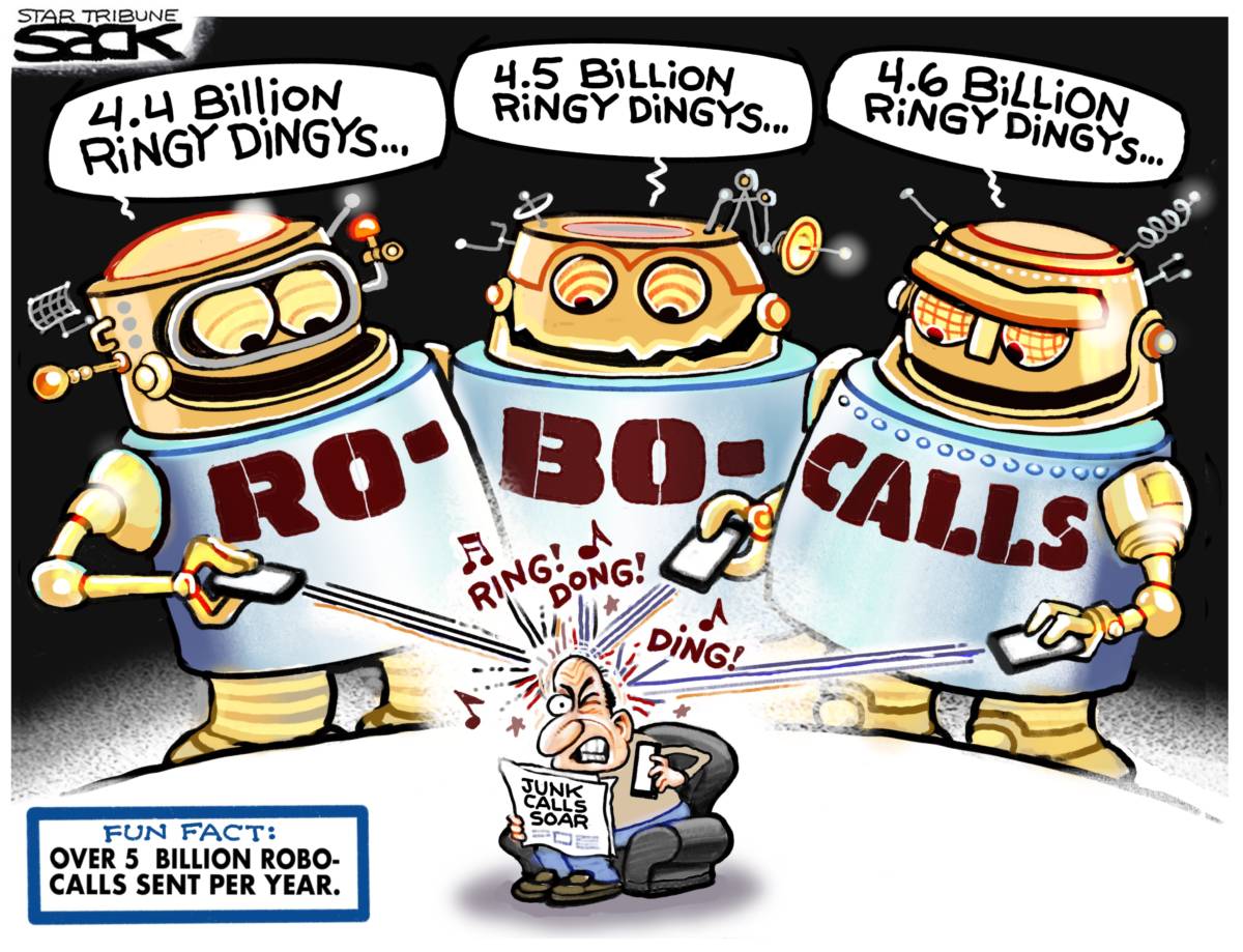 Robocalls, Steve Sack, southern Utah, Utah, St. George, The Independent, Robocalls,junk call,automated call,spam,phone,do not call