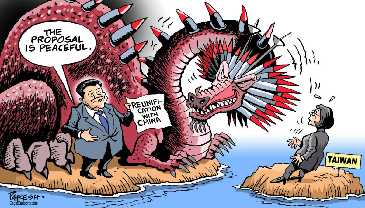 China proposal to Taiwan, Paresh Nath, southern Utah, Utah, St. George, The Independent, China, Taiwan, peaceful proposal, arms, missiles, threat, use of force, Xi Jinping, Tsai Ing-wen