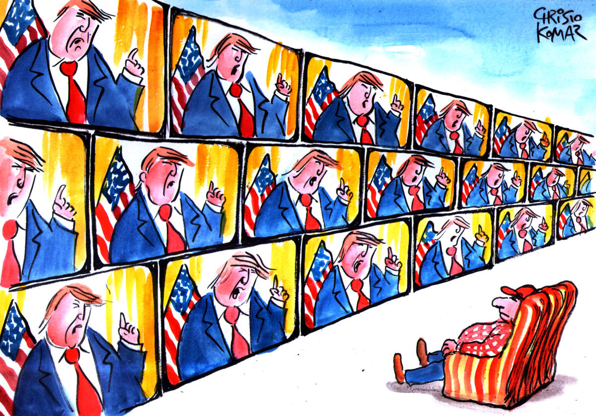 Trump's Wall, Christo Komarnitski, southern Utah, Utah, St. George, The Independent,