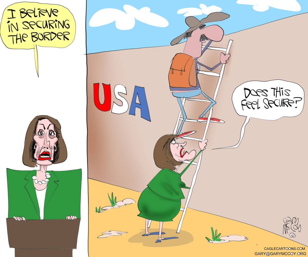 Pelosi Secures Border, southern Utah, Utah, St. George, The Independent, Nancy Pelosi,Border Wall,DACA,Dreamers,Illegal Immigrants,Illegal Immigration,Border Security,Migrant Workers,Caravan,Amnesty,Government Shutdown,