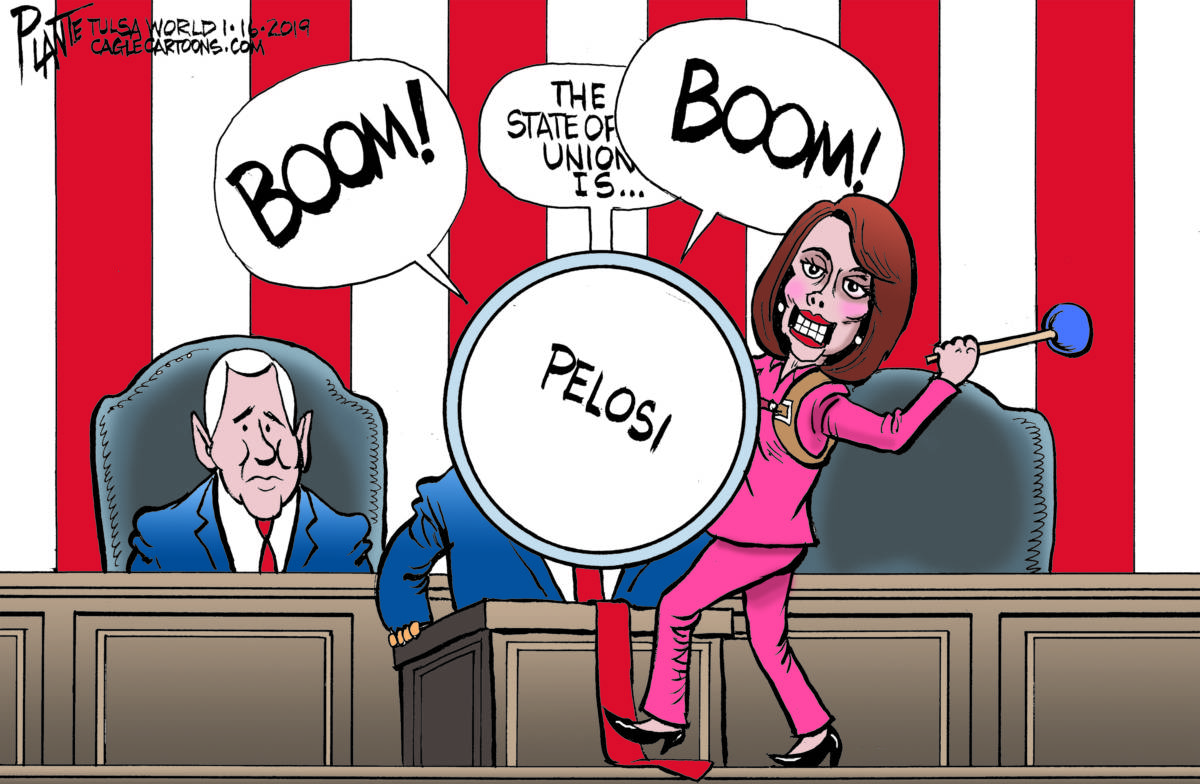 Pelosi and the State of the Union, Bruce Plante, southern Utah, Utah, St. George, The Independent, Pelosi and the State of the Union, President Donald J Trump