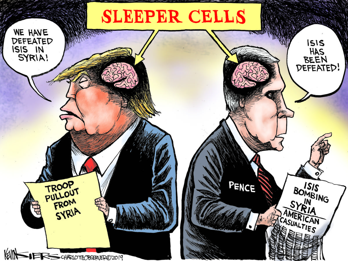 ISIS Sleeper Cells, Kevin Siers, southern Utah, Utah, St. George, The Independent, : ISIS, Trump, Pence, Syria, terrorism, mideast, war, troop pullout