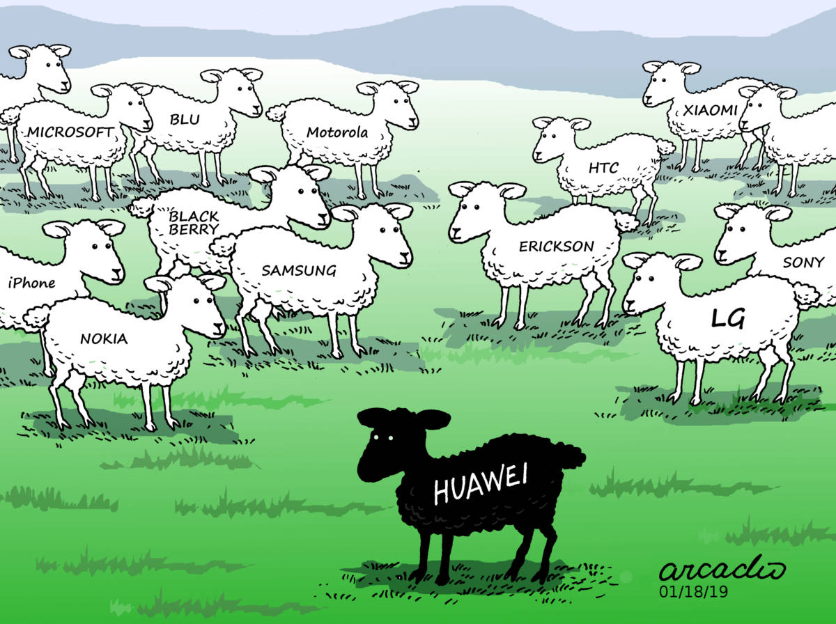 The black sheep of cellulars, Arcadio Esquivel, southern Utah, Utah, St. George, The Independent, China, Smart Phones, Huawei, Trade, Business