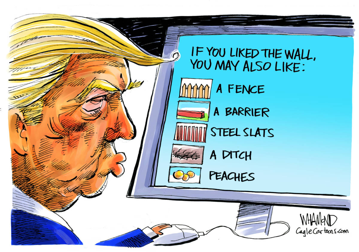 You Liked the Wall You May Also Like, Dave Whamond, southern Utah, Utah, St. George, The Independent, Trump, Border Wall, Pelosi, Shutdown, Compromise, DACA, No deal, Wall options, Steel Slats, Barrier