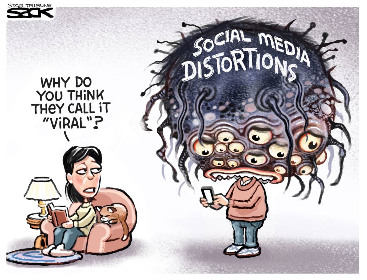 Social media distortions, Steve Sack, southern Utah, Utah, St. George, The Independent, Social media, viral, going viral, Twitter,facebook