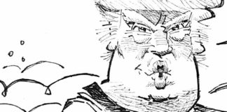 Are you not entertained? Are you not entertained?, John Darkow, southern Utah, Utah, St. George, The Independent, Trump,divided government,stock market,Mueller,government shutdown,staff turnover,Twitter,2020 election