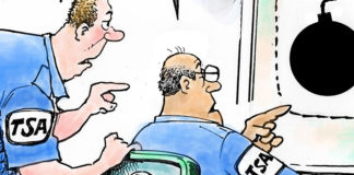 TSA during Gov’t shutdown TSA during Gov't shutdown, Dave Granlund, southern Utah, Utah, St. George, The Independent, scan, baggage, guns, weapons, check, fail, missed, inspections, security, TSA, sickout