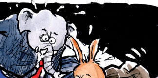 Tangled Up In Politics Tangled Up In Politics, Jeff Koterba, southern Utah, Utah, St. George, The Independent, Koterba,Trump,congress,GOP,democrats,republicans,state of the union,shutdown