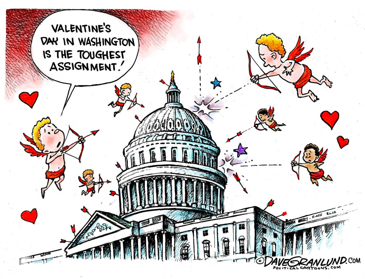 Valentine's Day in Washington, Dave Granlund, southern Utah, Utah, St. George, The Independent,