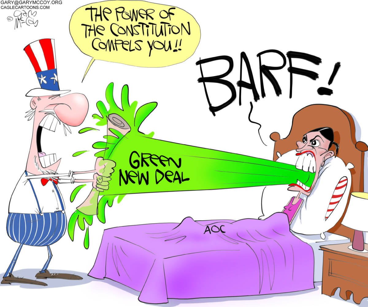 Green New Deal, Gary McCoy, southern Utah, Utah, St. George, The Independent, Alexandria Ocasio-Cortez, Green New Deal, Socialism, AOC, Economic Security, Farting Cows, Carbon Emissions