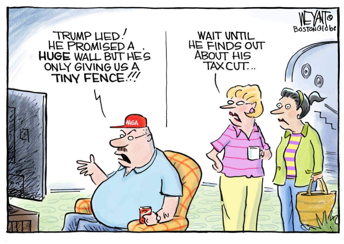 MAGA Surprise, Christopher Weyant, southern Utah, Utah, St. George, The Independent, Trump, wall, congress, budget, spending, immigration, Pelosi, tax cut, taxes, increase, tax return